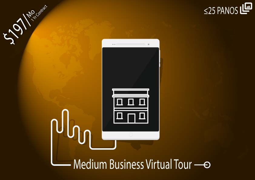 Monthly Virtual Tour Package – Medium Business